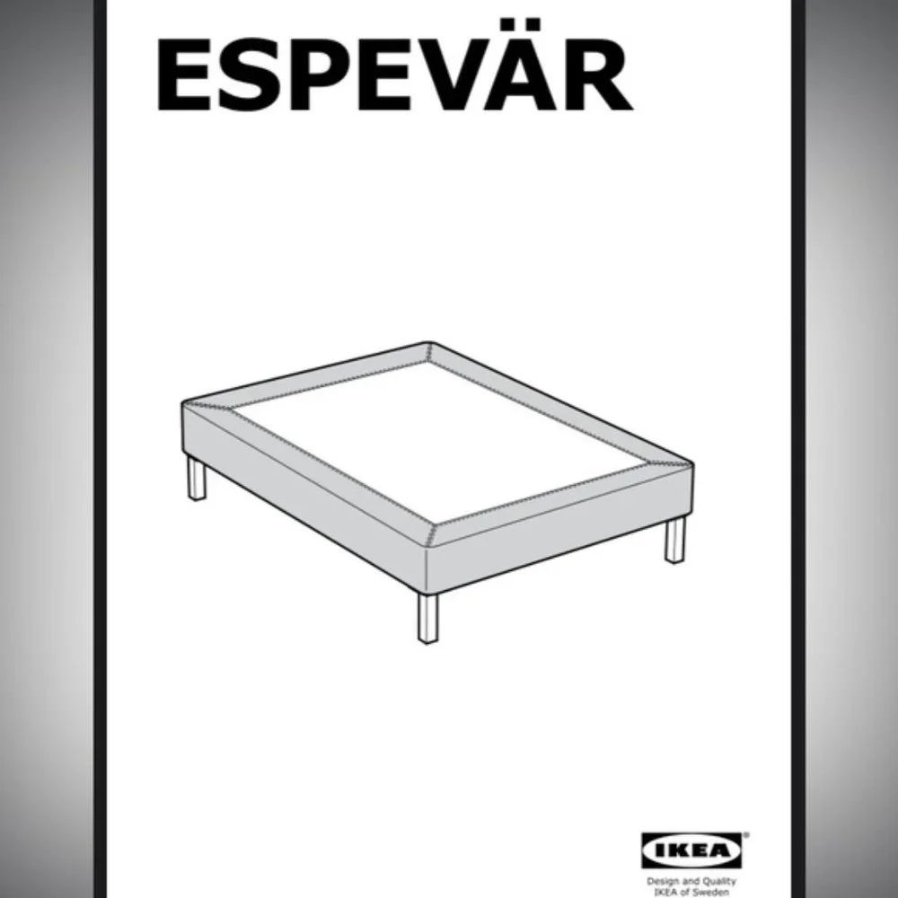 NWT IKEA Espevar Full size mattress cover
